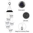 thumbnail image 3 of Solar Wind Chimes, LED Solar Powered Wind Chimes Lamp Color Changing Waterproof Garden Chimes, 3 of 5