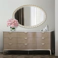 thumbnail image 3 of Michael Amini Malibu Crest Wood & Marble Dresser with Mirror - Blush, 3 of 17