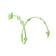 thumbnail image 1 of Clip de chupete de silicona Zulema Verde Soporte de correa de silicona, 1 of 8