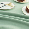 thumbnail image 4 of Dabuda Mint Green Waterproof Polyester Table Cloths,Sage Green Wrinkle-Free Washable Tablecloth for Rectangle Table (Sage Green, 55×87 Inch,6-8 Seats), 4 of 7