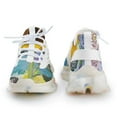 thumbnail image 4 of Sunflower Lace Art Print Walking Shoes for Men Woman Lightweight Tennis Fashion Elastic Sports Shoes Cushion Basketball Shoes, 4 of 8