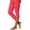 Red, variant on Womens Yoga Pants High Waist Hollow Out Stretchy Compression Gym Yoga Women's Pants Beige L