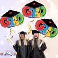 thumbnail image 4 of PMU Graduation Grad Cap Shape 28 Inch Mylar Balloon Pkg/5, 4 of 6