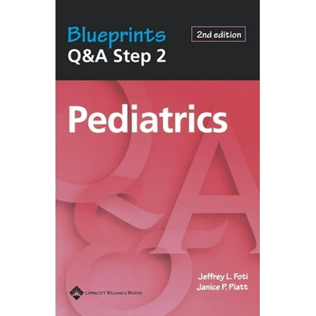 Blueprints Q&A Step 2 Pediatrics, Used [Paperback]