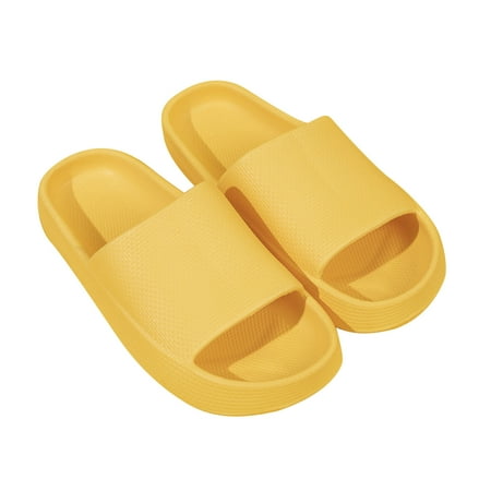 

HTNBO Cloud Slides Slipper Shoes for Women Massage Shower Bathroom Non-Slip Open Toe Flat Platform Slippers Indoor Outdoor Bedroom Home Wear