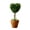 Green, variant on Home Decor 8 Inch Boxwood Potted A Heart Shaped Mini Greenery For Home And Garden . Desktop Ornament Practical 8.3"