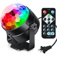 thumbnail image 1 of Luces de fiesta activadas por sonido con control remoto para DJ, lámpara estroboscópica de bola de discoteca, luz de escenario para fiestas de baile en casa, cumpleaños, karaoke, calcetines,, 1 of 7