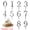 Silver, variant on KRONDO Reusable Number Birthday Candle Holder Set, Digital Birthday Cake Candle Holders Set, Silver Cake Topper Decorations, Adjustable Candles Stand, Easy Insert Design, Party Cakes Accessories