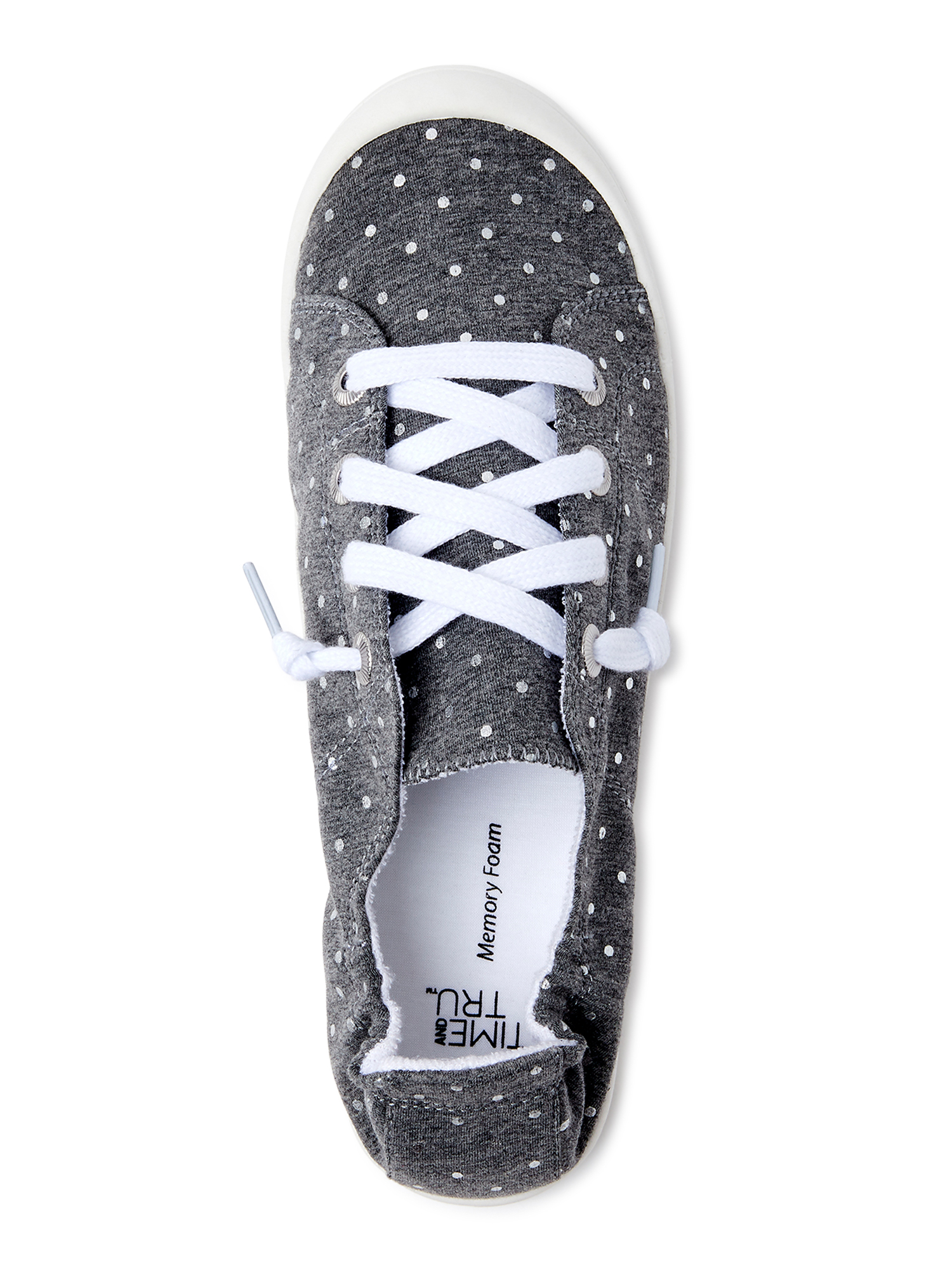 Time and Tru Women's Scrunchback Casual Sneakers
