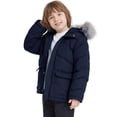 thumbnail image 5 of ZSHOW Boy's Winter Coat Padded Puffer Jacket Water-Resistant Windbreaker Navy 14/16, 5 of 9