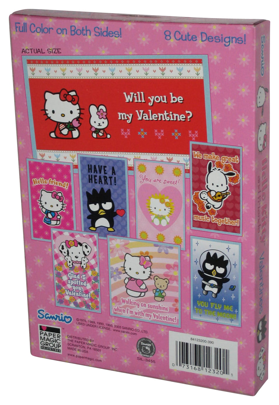 Hello Kitty and Friends Sanrio (2003) Paper Magic Valentines Day Cards
