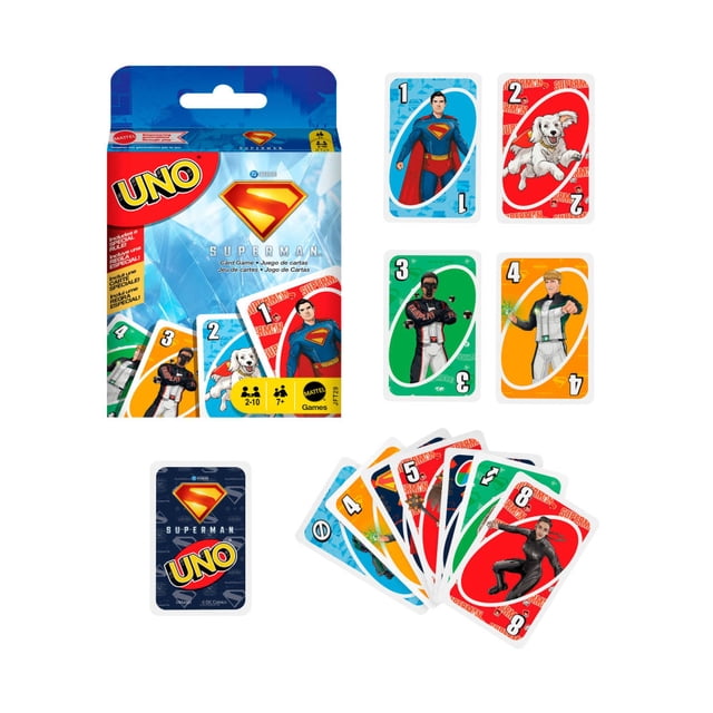 Juego de Cartas UNO Superman