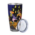 thumbnail image 2 of Lsque Scooby-Doo Pattern 20oz Car Cup with Lid and Straw, Insulated Coffee Cup with Straw Topper, Spill Proof Travel Coffee Mug, Stainless Steel Tumble, 2 of 8