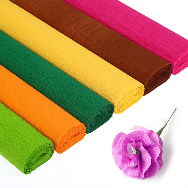 Wirlsweal Folding Origami Crinkled Crepe Paper DIY Flower Wrapping Kids  Handcrafts Supply - Walmart.com