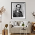 thumbnail image 4 of Historic Framed Print, [Laurence Steinhardt, head-and-shoulders portrait, facing slightly right], 17-7/8" x 21-7/8", 4 of 9