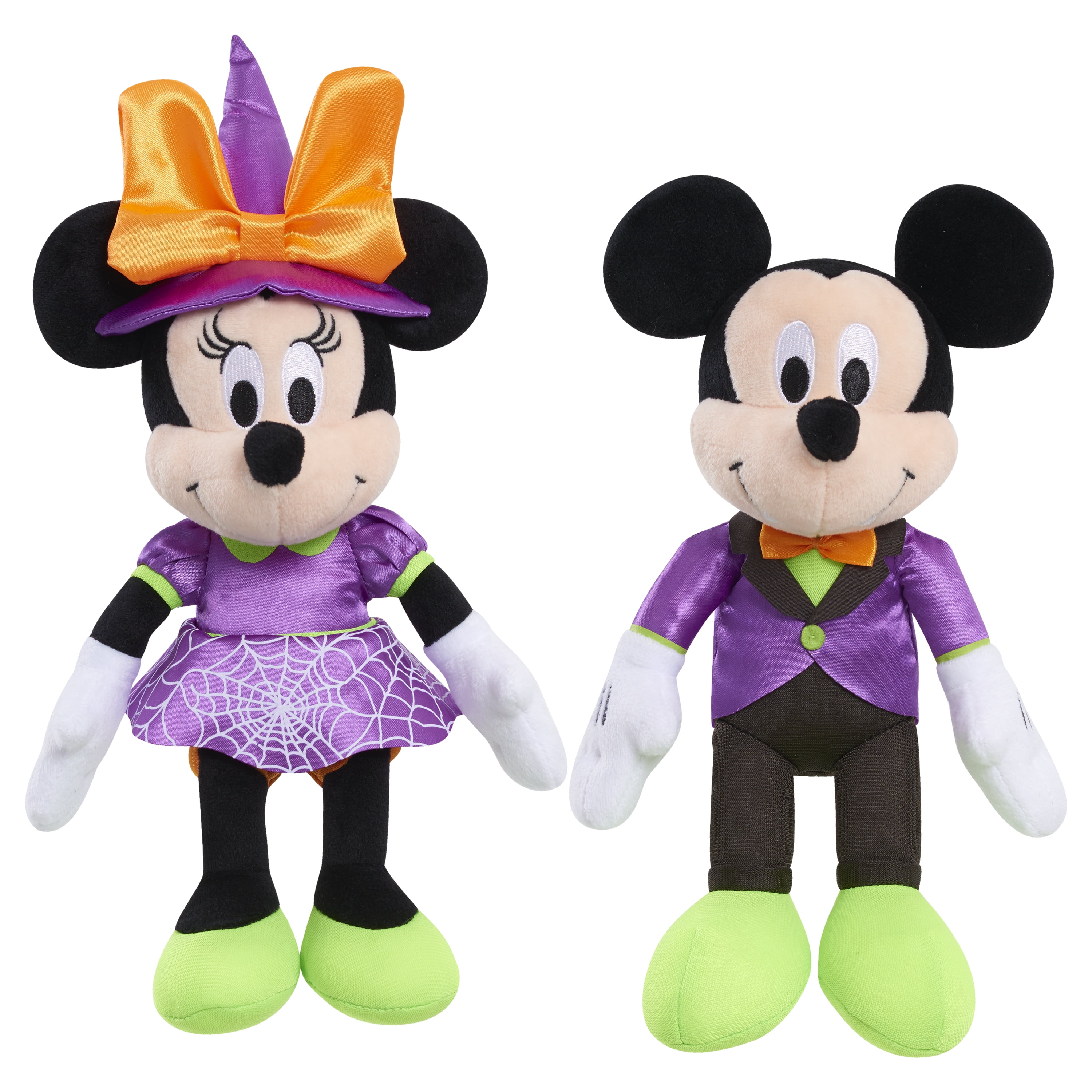 Vampire Mickey And Witch Minnie 8 Inch Squishmallows Hallmark New In Hand!! 