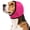 RoseRed, variant on ROZKITCH Dog Calming Hoodie No Shake Ear Wraps for Dogs Soft Ear Cover for Noise Protection Anxiety Relief Swim Cap Bath Blow Drying Headband for Fireworks Grooming Bathing Vet Visit,Rosered,M