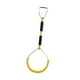 thumbnail image 4 of Anillos de entrenamiento de fuerza Anillo de gimnasia para niños Accesorios deportivos versátiles Amarillo, 4 of 9