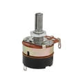 thumbnail image 3 of 2 Pcs 500K ohm 5 Terminal Split Shaft Rotary Linear Dual Taper Potentiometer, 3 of 4