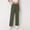 Blackish Green, variant on Sweatpants Women Lazy Style High Waisted Casual Versatile Drape Wide Leg Corduroy Pants L Womens Sweatpants