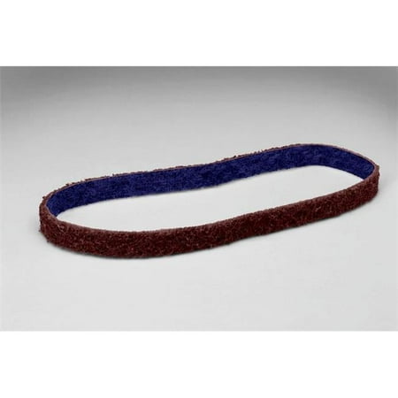 

Scotch-Brite 405-048011-64457 0.5 x 12 in. DF-BL Aluminum Oxide Belt Maroon - Medium
