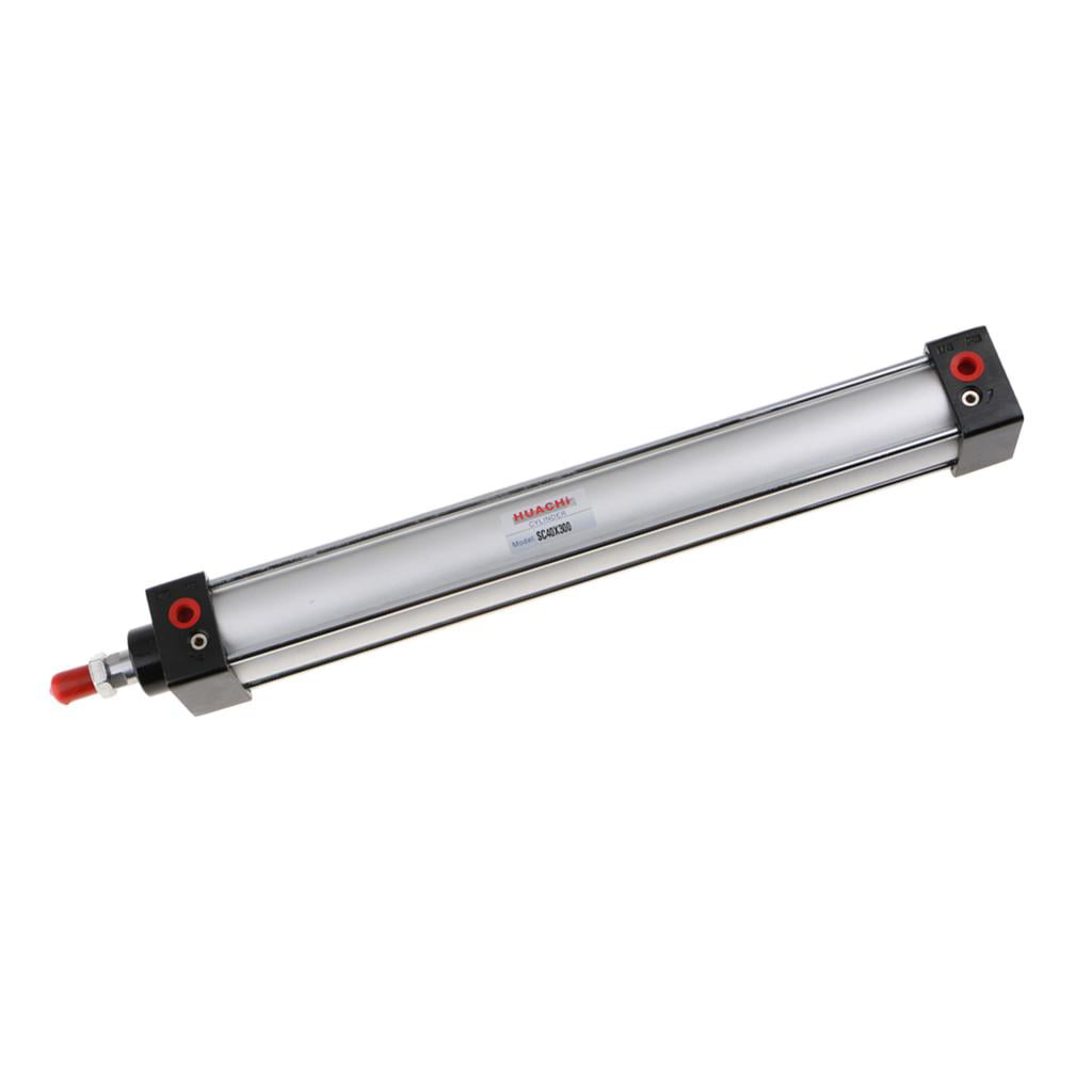 SC40x175 40mm Bore 175mm Stroke Single Rod Double Action Pneumatic Air Cylinder 