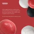 thumbnail image 4 of Zeekio Juggling Balls Josh Horton Pro Series - [Set of 3] 12-panel, Synthetic Leather with Millet Filled, Black, 4 of 7