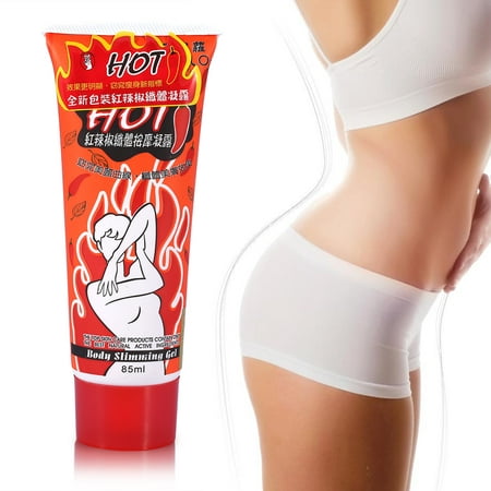 EECOO Slimming Cream Slimming Gel85ml Fat Burner Slimming Cream Massage Hot Anti-Cellulite Body Wrap Gel Weight Loss
