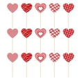 thumbnail image 2 of Dserhfy 15Pcs Heart Vase Floral Insert Set Valentine's Day Romantic Table Decor for Centerpiece Party Wedding Decoration, 2 of 8