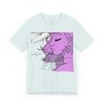 thumbnail image 4 of TSmartArt @ Walmart. Lady Lilac II. 100% Cotton T-Shirt. Unisex Adult L-3XL, 4 of 5