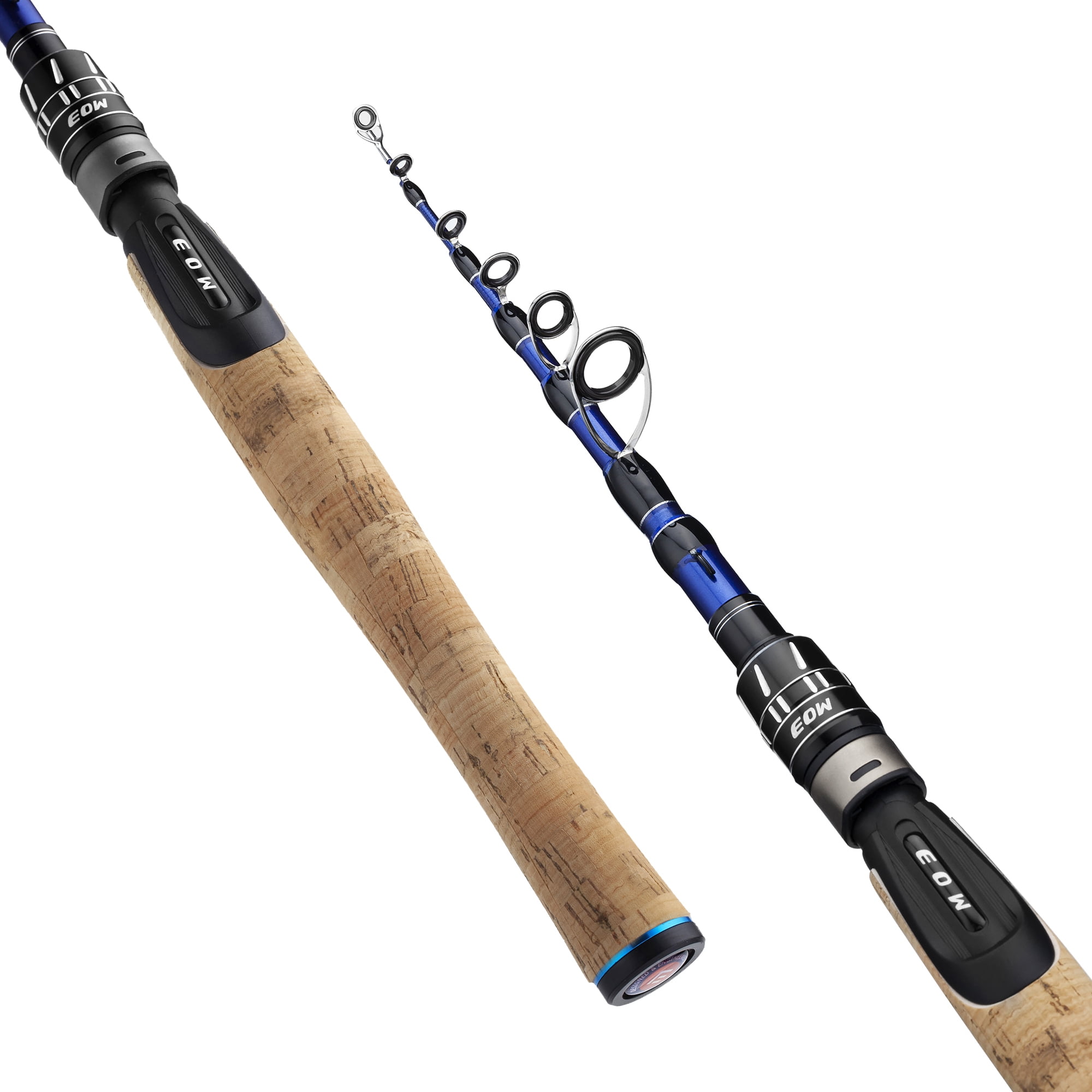 EOW XPEDITE PRO Portable Telescopic Casting and Spinning Fishing Rods
