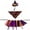 Multicolor02, variant on TFEOQRY Non-Woven Witch Hat Bandana Tutu Skirt Halloween Outfit Set Lawn Garden Porch Goose Decor
