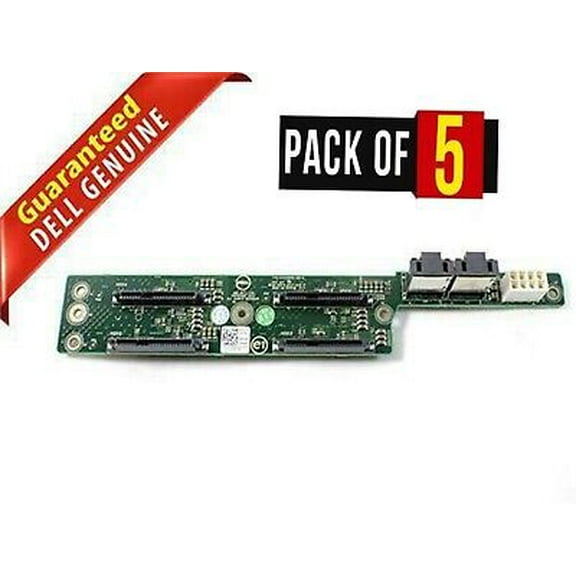 Lot Of 5 OEM Dell DCS 7200 Servers 8 x 2.5" HDD SAS / SATA Backplane Board WM6RH - New