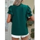 thumbnail image 5 of Tops de Verano para Mujer Verde Oscuro M, 5 of 8