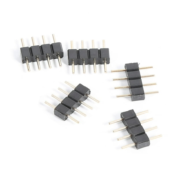 Conector LED De 4 Pines, 10 Cables De Extensión De Cable RGB De 4 Pines Para Tira De Luz LED SMD 3528 5050 ANGGREK Otros