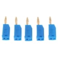 thumbnail image 1 of Conector Tipo Banana 5 Piezas 2 mm azul Sunnimix Enchufe Macho Banana apilable, 1 of 8