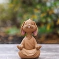 thumbnail image 2 of Estatuas de Animales Esculturas de Animales Yoga Sala de Estar Decoración de Jardín Bonsai Adornos de Escritorio, 2 of 5