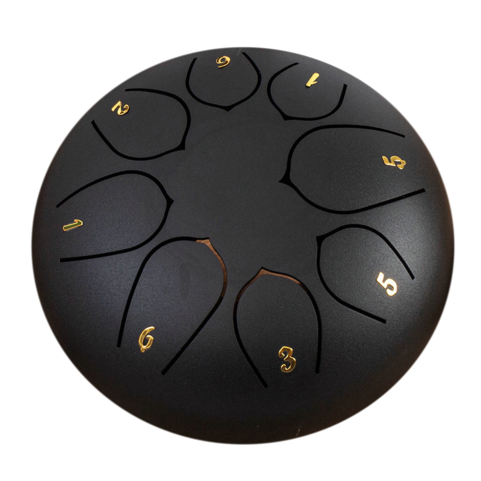 MeloBeat Handpan Tambour à Langue 13 Pouces - 15 Notes Ré Majeur | Idéal Débutants & Pros | Livre De Chansons Inclus | Bleu Foncé