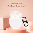 thumbnail image 4 of Audífonos Estuches de silicona suave Cubierta completa para Xiaomi Redmi Buds 4 (Blanco) Ehuebsd  Para estrenar, 4 of 6