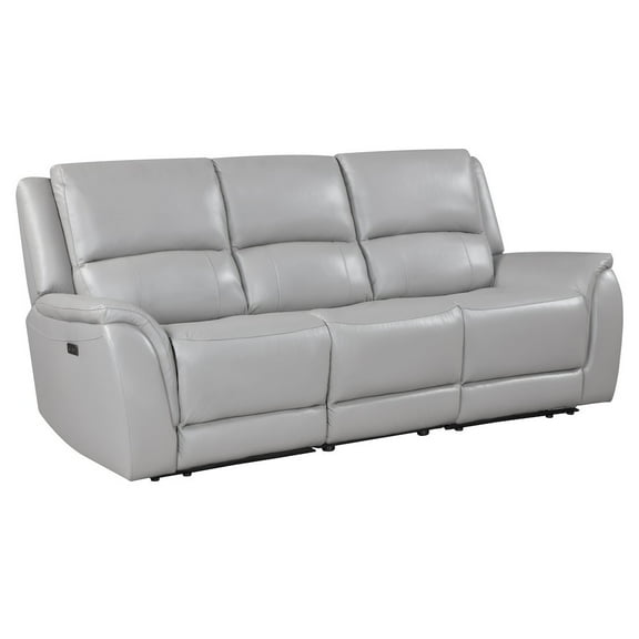 Steve Silver Alexandria Leather Power Reclining Sofa,