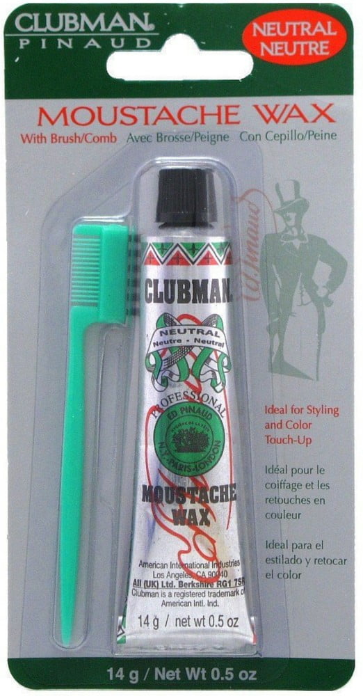 clubman mustache wax clubman mustache wax