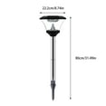 thumbnail image 3 of Suncoda Solar Outdoor Post Lights with 2 Solar Panels,Water-Proof 2 in 1 Light Design,Decorative Pole LED Lights Outdoor For Patio,Garden,Backyard, Front/Back Door, 3 of 9