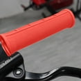 thumbnail image 6 of Bicycle Accessories - Universal 22.2mm Rubber Bicycle Handle Cover, Ergonomic Not Easy Slip Grip, Folding Bike Soft Handlebar Grips (B - Red), 6 of 7