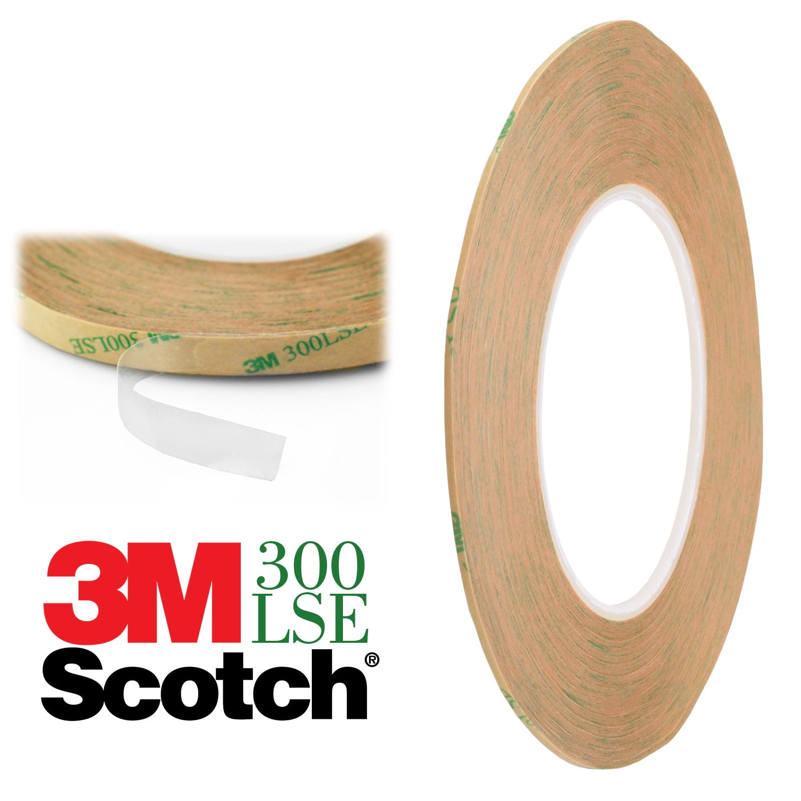 2x 3/4" Wide Double Sided acrylic Foam High Strength Adhesive Tape 60 Foot Roll 