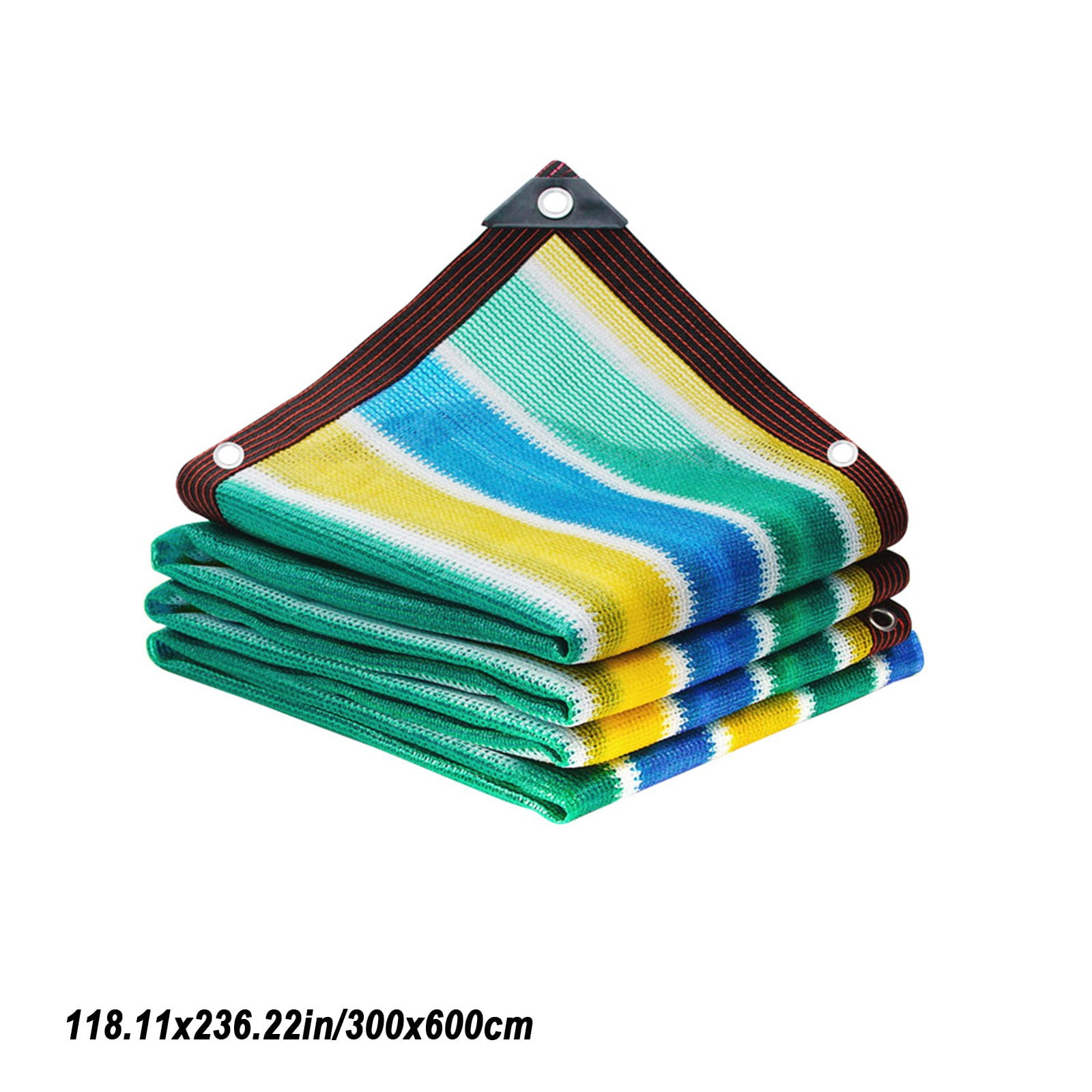hengsof Shade Cloth, Mesh Tarp Garden Sunblock Shade Cloth Shading Antifreezing for Plants Cover, Greenhouse, Barns Kennel, Patio, Tomatoes