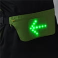 thumbnail image 2 of Eigraketly Control remoto inalámbrico LED Luminoso Señal de giro Riñonera Riñonera reflectante Riñonera impermeable para correr Riñonera para deportes Ciclismo Eigraketly OD004562-00, 2 of 6