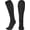 Black, variant on Miaocao Multi-Sport Athletic Compression Socks for Baseball, Softball, Football, Soccer & all other sports