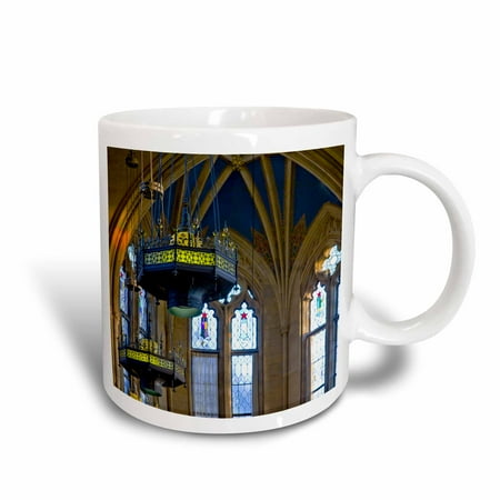 3dRose Suzzalo Library at the University of Washington - US48 MCU0001 - Mel Curtis, Ceramic Mug, 15-ounce