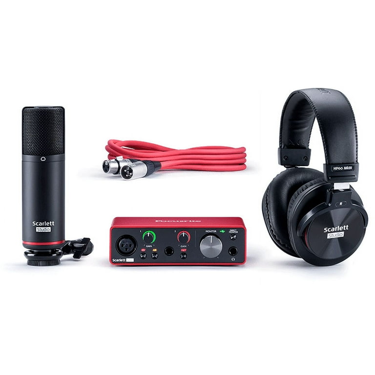 Focusrite Scarlett Solo Studio 3rd Gen USB Audio Interface and