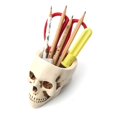 thumbnail image 2 of Open Skull Statue Resin Strong Stability Multifunctional Desktop Stora, 2 of 4